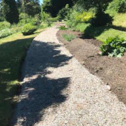 Pose de gravier blanc pour allée-chemin Carrieres-sous-Poissy